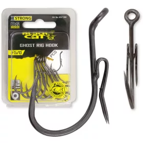 Black Cat Ghost Rig Cârlig Dg Dg Coating #6/0 5buc/Pachet