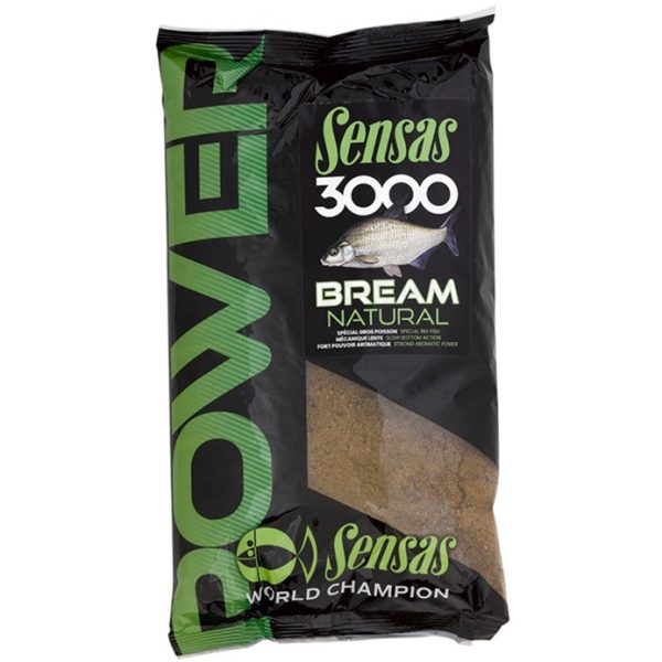 Sensas 3000 Power Bream Natural Nadă 1kg