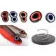 SPRO Big Eye Screw Ochi artificial 12mm Accesoriu pentru momeală artificială