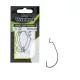 Wizard Wide Gap Worm, cu ochet și barbă, 2/0, cârlig offset pentru spinning