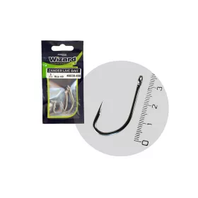   Wizard Zander Live Bait Pro Cârlig cu ochi și barbă 4/0 pentru șalău
