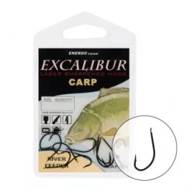 Excalibur Cârlig Feeder de Râu Negru 4