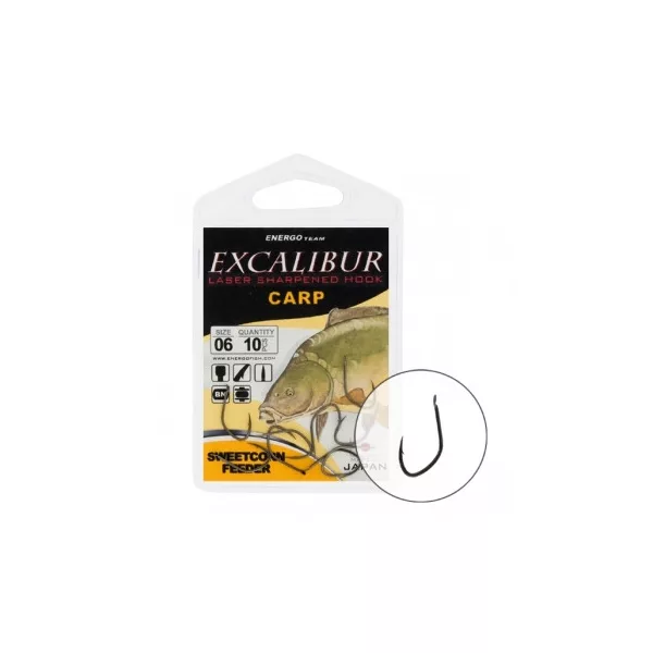Excalibur Cârlig Feeder Porumb Dulce Ns 4