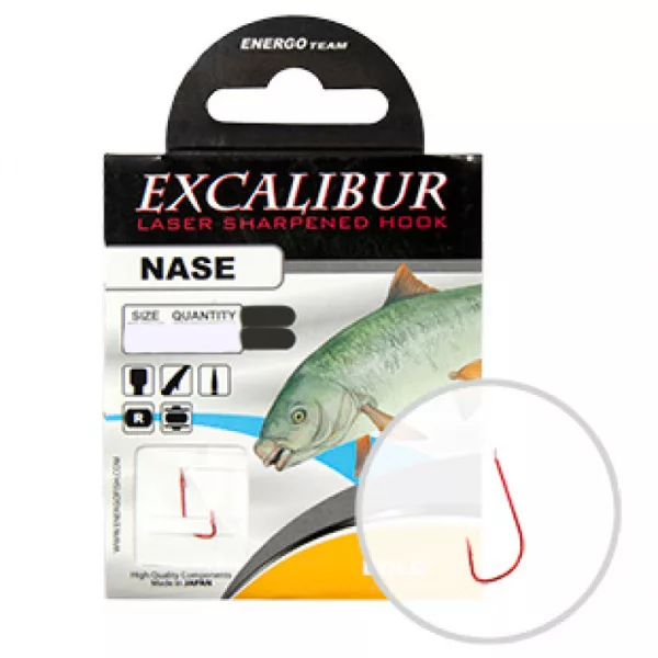 Excalibur Cârlig Nase Bolo Red 10
