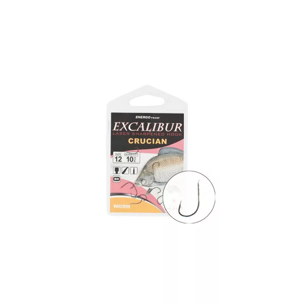 Excalibur Cârlig Caras Vierme Nr. 12