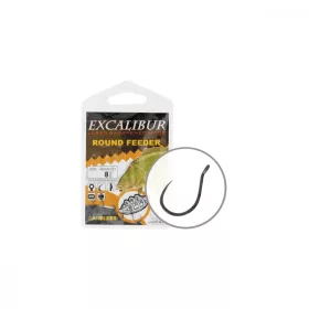 Cârlig Excalibur Round Feeder Barbless 14