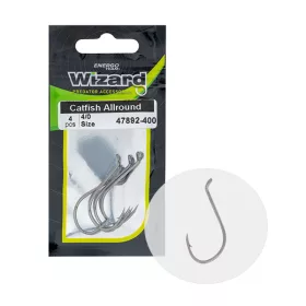   Cârlig Wizard Catfish Allround, cu ochet și barbă, 6/0, pentru somn