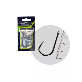   Wizard Catfish Worm Pro, cu ochet și barbă, 2/0, cârlig de somn