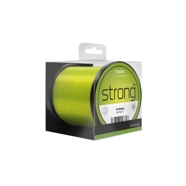 Delphin STRONG CARP 1200m/galben 0,30mm 16,9lbs
