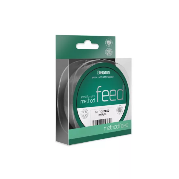 Delphin METHOD FEED 1000m/gri 0,18mm 6,6lbs