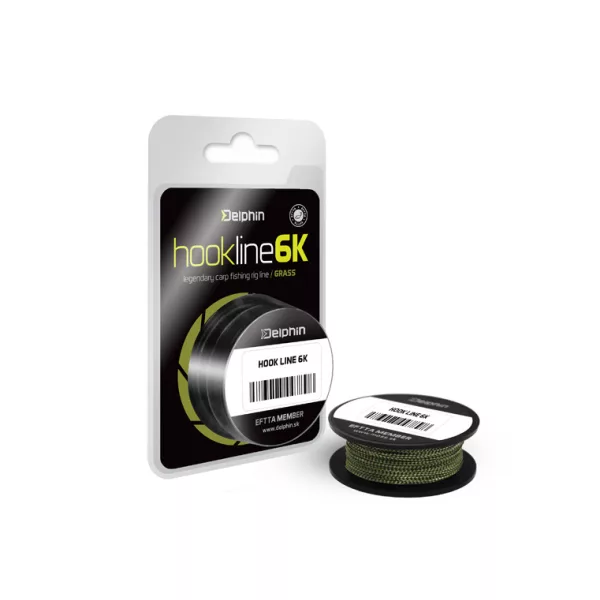 Delphin HOOKLINE 6K iarbă 20m 15lbs