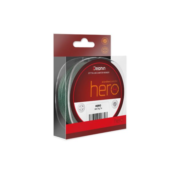 Delphin HERO verde 1000m 0,14mm 20lbs