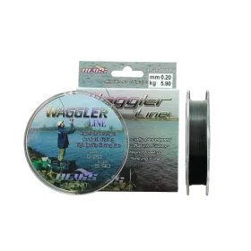 Nevis Waggler 150m 0.12mm Fir principal monofilament-Gri
