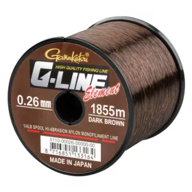   Gamakatsu G-line Element Maro 755m 0.40mm Fir principal monofil-Maro