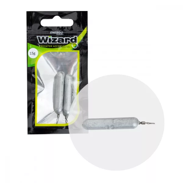Wizard Dropshot Plumb Tijă 20G Go Green 2 buc/pachet