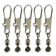 NEVIS Carabina glisantă cu inserție SIC M 10 buc/pachet Clips rotativ