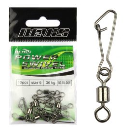   Nevis Vârtelniță cilindrică cu agrafă mărimea 8, 10 buc