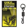 Carp Academy Agrafă rapidă cu inel Nr. 11 S 10 buc