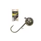 Wizard Ball Jig Head 5/0 12gr Jigfej Kampóval 3db