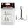 Nevis Powercat Treble Hook TR-21 Negru 6/0 5 bucăți/pachet Cu ochi Cu barbă Cârlig pentru pești răpitori