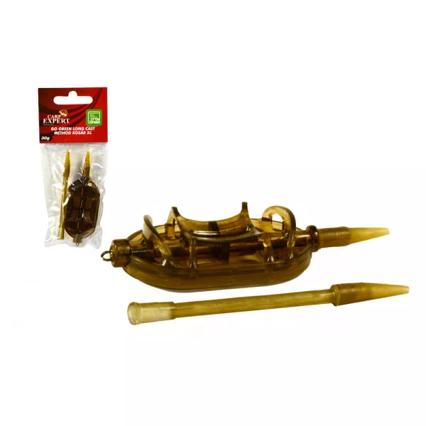 Carp Expert Go Green Long Cast XL 30gr Coș Method