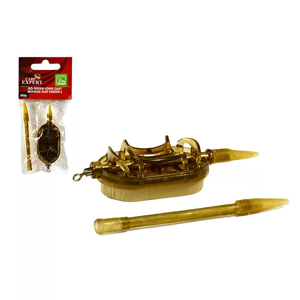 Carp Expert Go Green Long Cast XL 60gr Coș Method