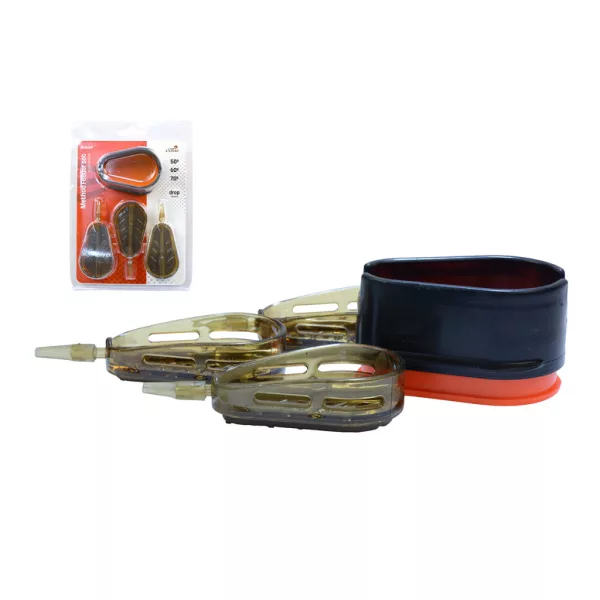 Carp Expert Drop 70+80+90gr Method Kosár Szett Töltővel