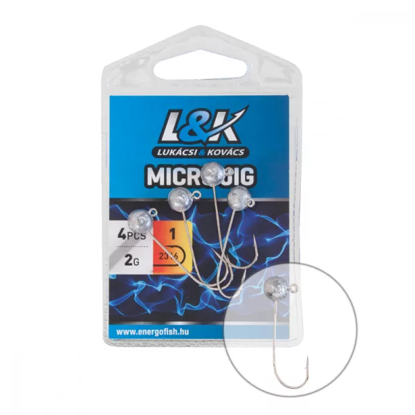 L&K Micro Jig 2316 Cap JIG 1 - 3gr - 4 buc