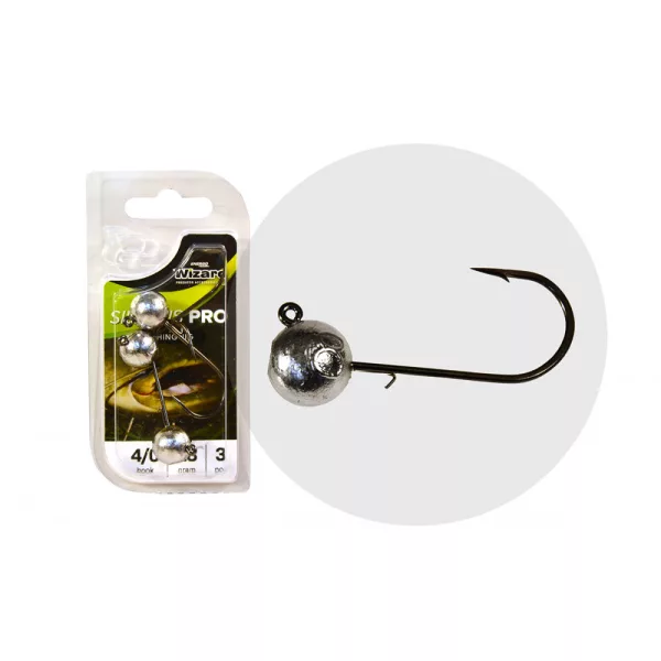 Wizard Silurus Pro 4/0 18gr Cap jig 3 buc