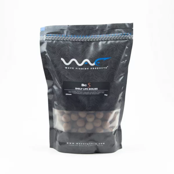 Wave Product - Big5 Shelf Life Boilies 1kg-20mm - Boilie cu krill și ficat