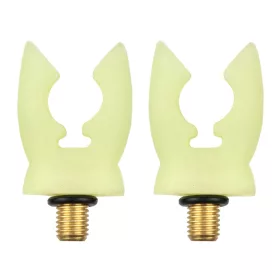 Carp Academy Fénytárolós Gumis Bottartó Fej 3x4,5cm 2db
