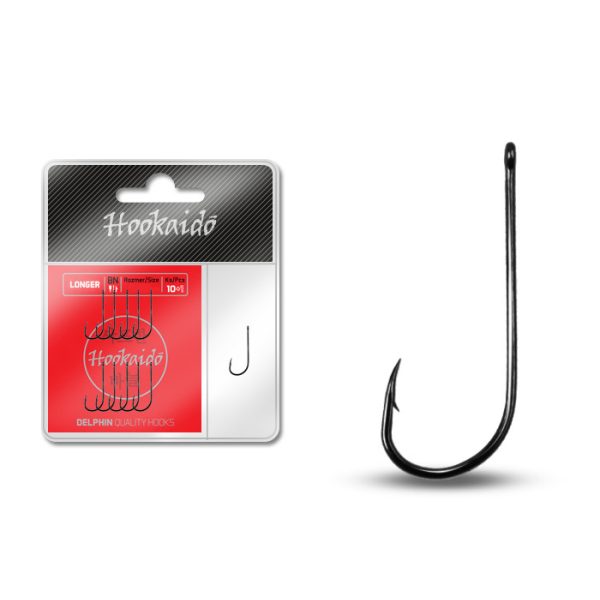 Cârlig Delphin HKD LONGER inel / 10+1buc BN/10