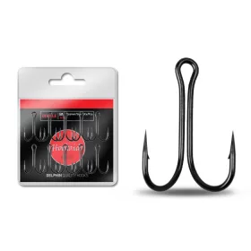 Cârlig Delphin HKD Double / 8buc BN/2