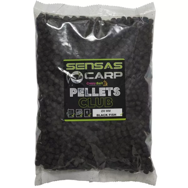 Sensas Black Fish Club Pellets 8mm Pelete de Nădire 10kg