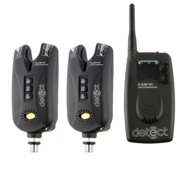 Carp Academy Indicator electric de mușcătură Detect set 2+1