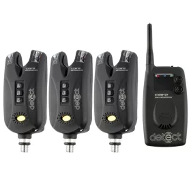   Carp Academy Detect indicator electronic de mușcătură set 3+1