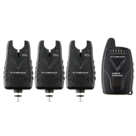 Carp Academy V-Head avertizor electronic de mușcătură 3+1