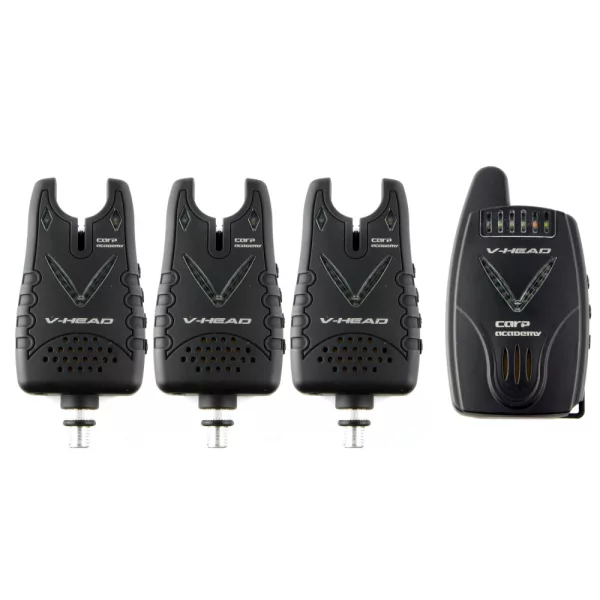 Carp Academy V-Head avertizor electronic de mușcătură 3+1