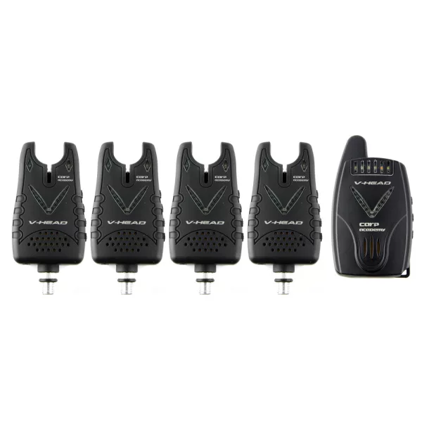 Carp Academy V-Head avertizor electronic de mușcătură 4+1