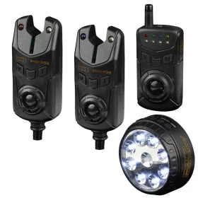   Carp Academy Indicator electric de mușcătură Endless 2+1 +lampă de cort