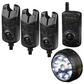   Carp Academy Endless indicator electronic de mușcătură 3+1 +lampă de cort