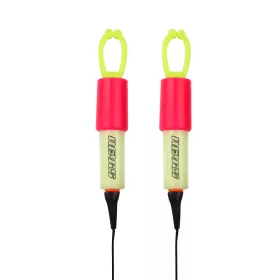   Nevis Semnalizator de mușcătură cu clemă Roz+Verde fluorescent