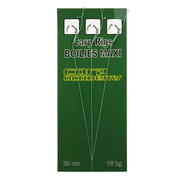 Carp Academy Forfac crap Negru 2-4-6 3buc/pachet Cârlig de boilies cu ochet și barbă