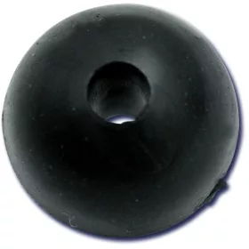Black Cat Rubber Shock Bead 10 Bucăți O10Mm