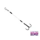 Delphin BOMB! Twisto Monturi Fluorocarbon / 3 buc. #8/6cm