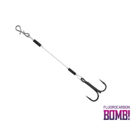 Delphin BOMB! Twisto Monturi Fluorocarbon / 3 buc. #6/ 10cm
