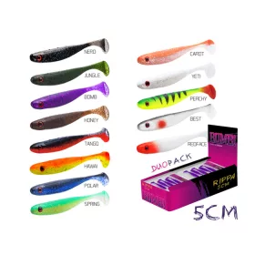Delphin Rippa Gumihal Yeti 5cm 5 buc