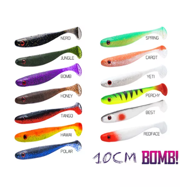Delphin Rippa Pește de cauciuc Polar 10cm 5buc