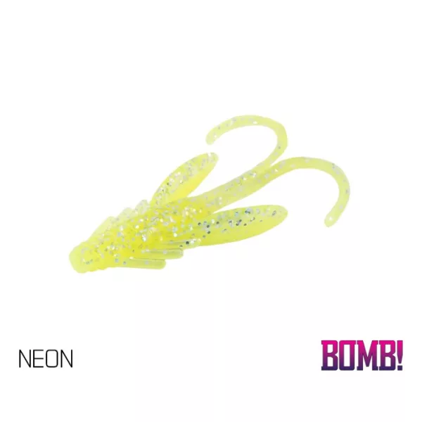 Delphin NYMPHA Naluci din cauciuc NEON 25mm - 10 buc.