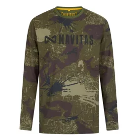 Navitas Identity Camo Long Sleeve Tee S Tricou